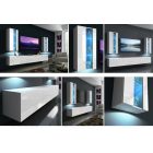 PRINCE CONCEPT 20A MAGASFÉNYŰ FEHÉR NAPPALI BÚTOR (249CM)