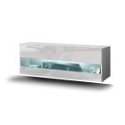 prince gs5 vízszintes szekrény elem magasfényű fehér