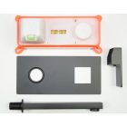 QATRO fekete rejtett mosdócsaptelep