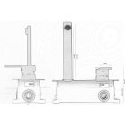 QATRO fekete rejtett mosdócsaptelep