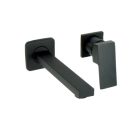 QATRO fekete rejtett mosdócsaptelep fali