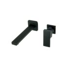 QATRO fekete rejtett mosdócsaptelep fali