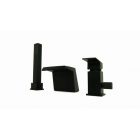 stellman Cascade 3 lyukú kádtöltő csaptelep  QATRO 002 fekete