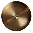 ROUND 40  kerek rose gold acél mosdókagyló KLIKK DUGÓVAL