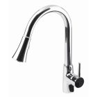 Stellma YOKO króm kihúzható konyhai csaptelep 