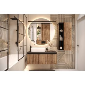 Mylife tawo 1 fürdőszoba bútor matt fekete