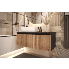 Mylife tawo 1 fürdőszoba bútor matt fekete