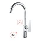 SOTBE TOGA Magas forgású konyhai csaptelep