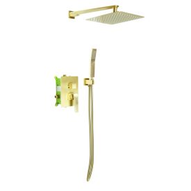 stellman VERDO rejtett fürdőzuhany csaptelep arany