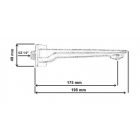 stellman VERDO rejtett fürdőzuhany csaptelep arany